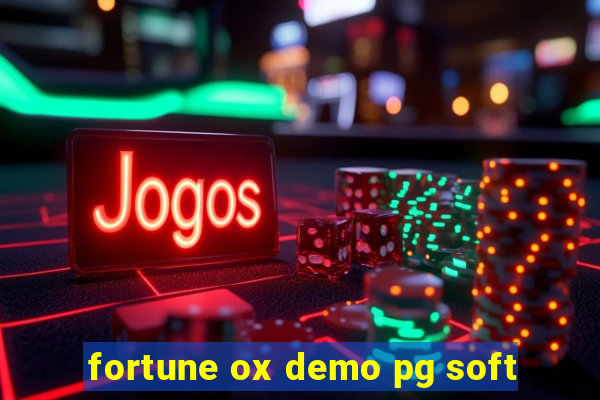 fortune ox demo pg soft